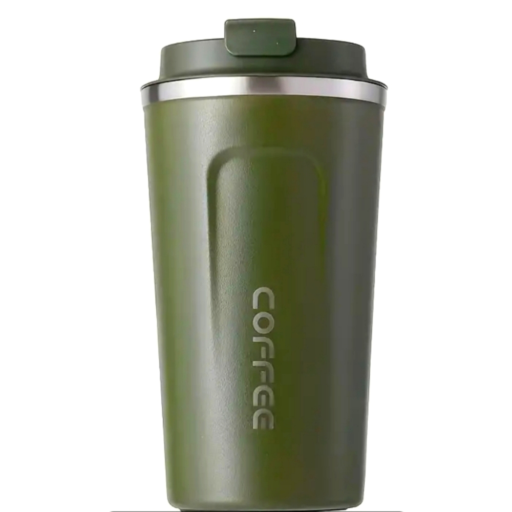 - Coffee Tumbler - Medium Sized Olive Green